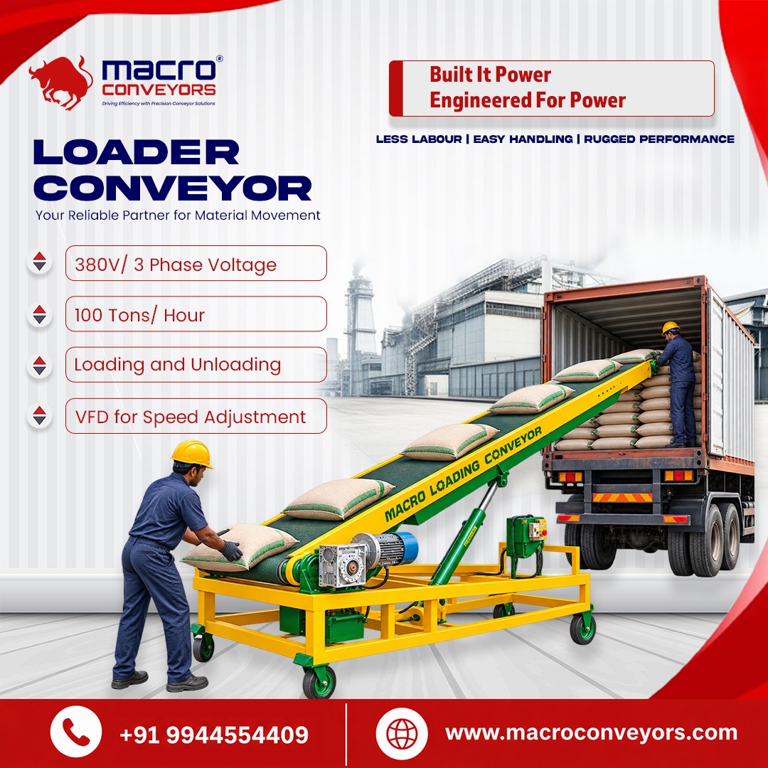 Loader Conveyor for Warehouse